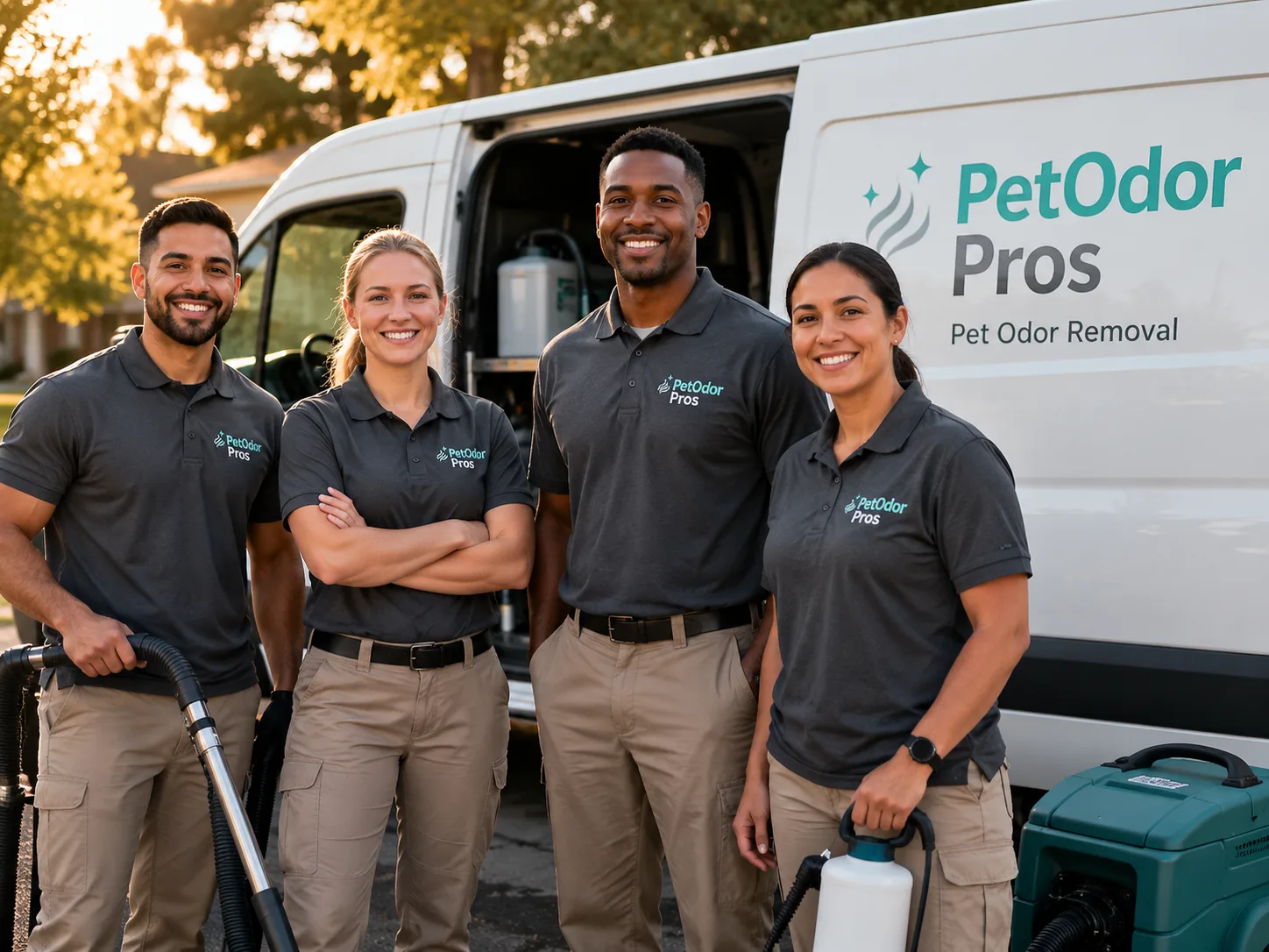 Pet Odor Removal team serving East Springfield, PA
